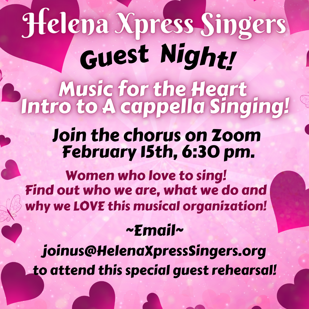 Virtual GUEST NIGHT - Music for the Heart, Introduction to A Capella Singing